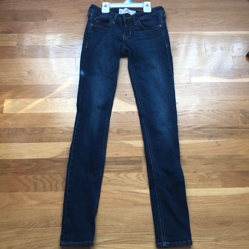 Hollister low rise skinny jeans